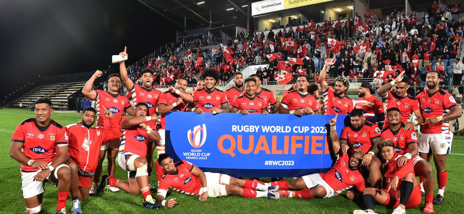 Tonga qualify for Rugby World Cup 2023 after winning the Asia / Pacific