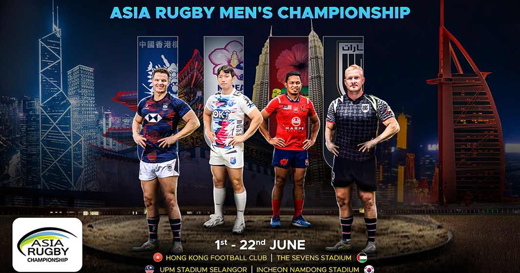 Asia Rugby has confirmed the match officials’ line-up for the highly anticipated 35th Asia Rugby Men’s Championship. This year’s tournament features four teams—Hong Kong China, Korea, Malaysia, and the newly promoted United Arab Emirates