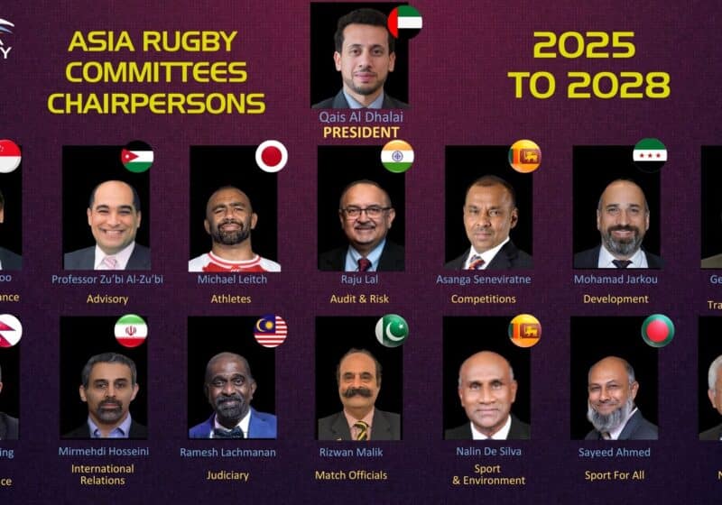 Asia Rugby’s Executive Committee